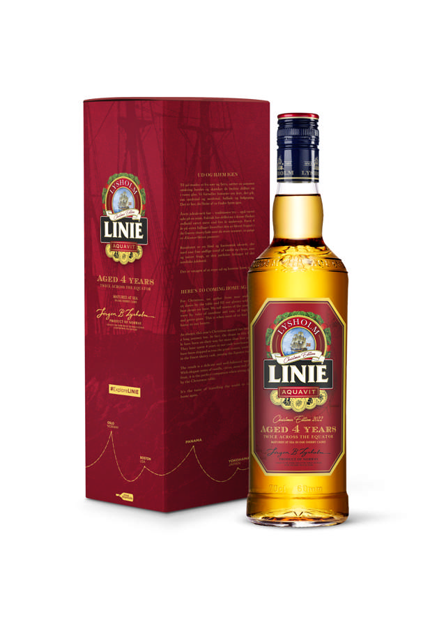 Linie Aquavit Christmas Edition 2022