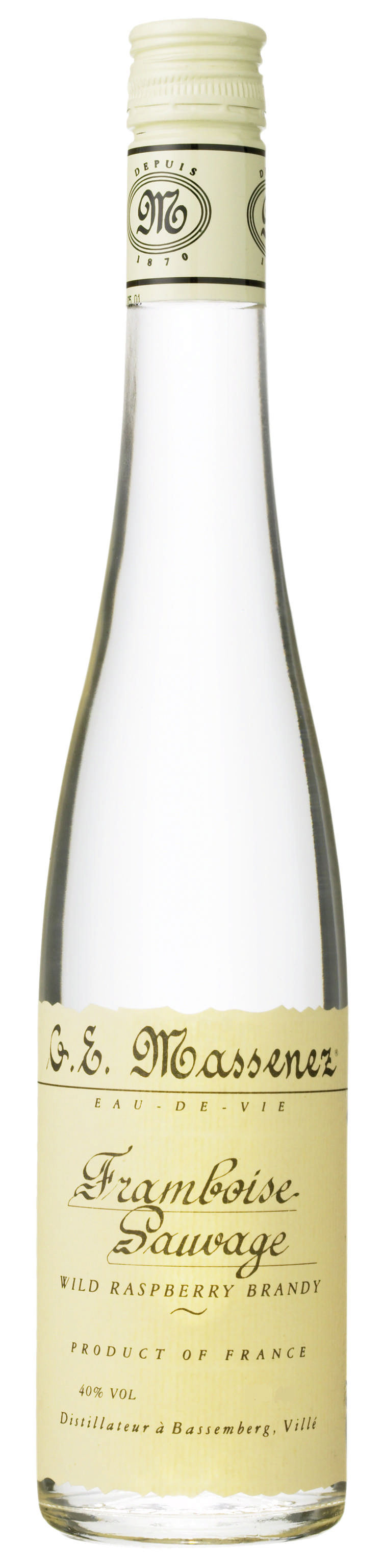 Massenez Eau de Vie Framboise Sauvage