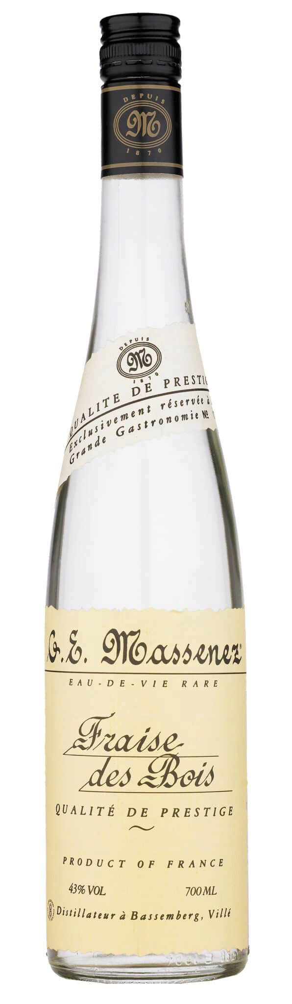 Massenez Eau de Vie Fraise des Bois
