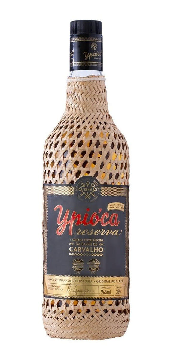 Cachaca Ypióca Ouro Reserva Carvalho