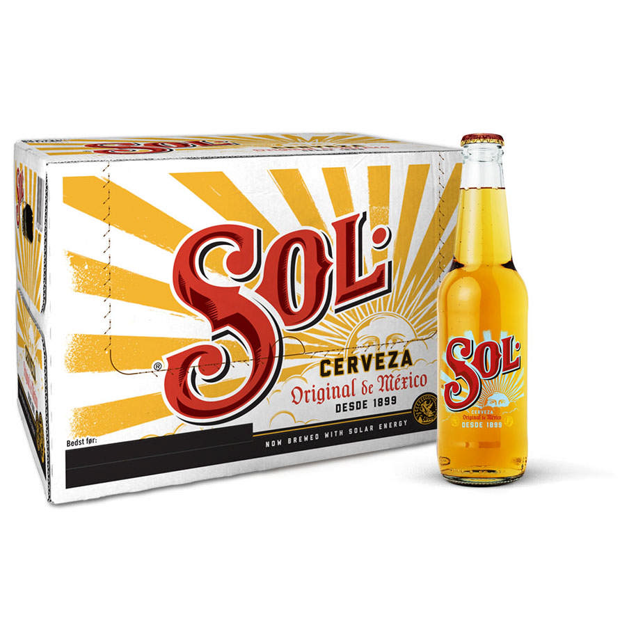 Sol Cerveza Original (24x33cl +pant)