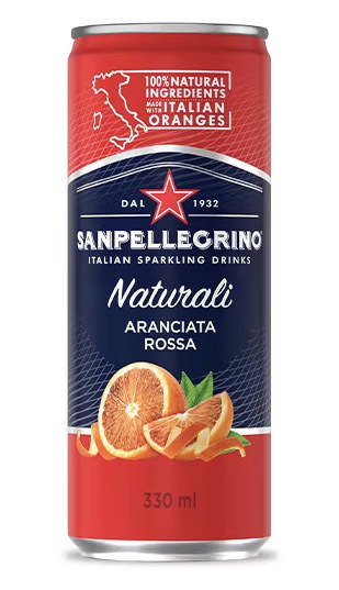 San Pellegrino Aranciata Rossa (24x33cl +pant)