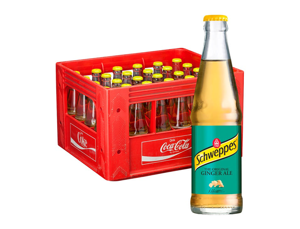 Schweppes Ginger Ale (+pant kasse m/30 stk)