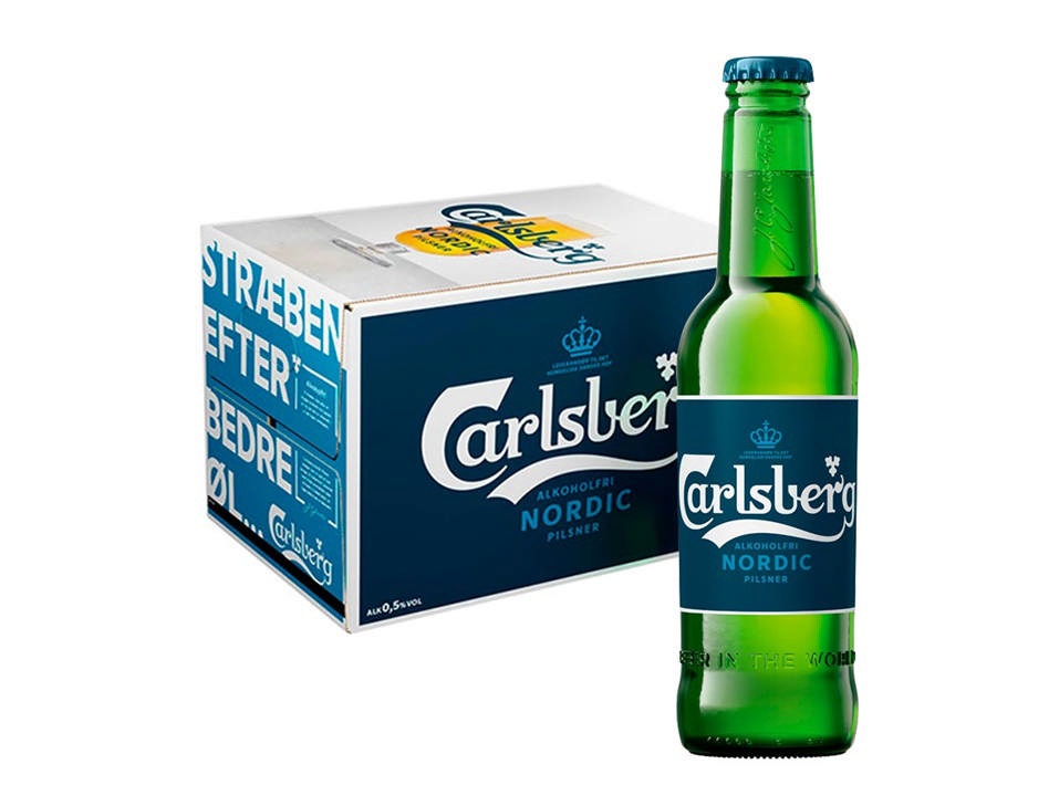 Carlsberg Nordic Pilsner (24x33cl +pant)