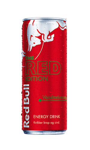 Red Bull Red Edition - Vandmelon (24x25cl +pant)