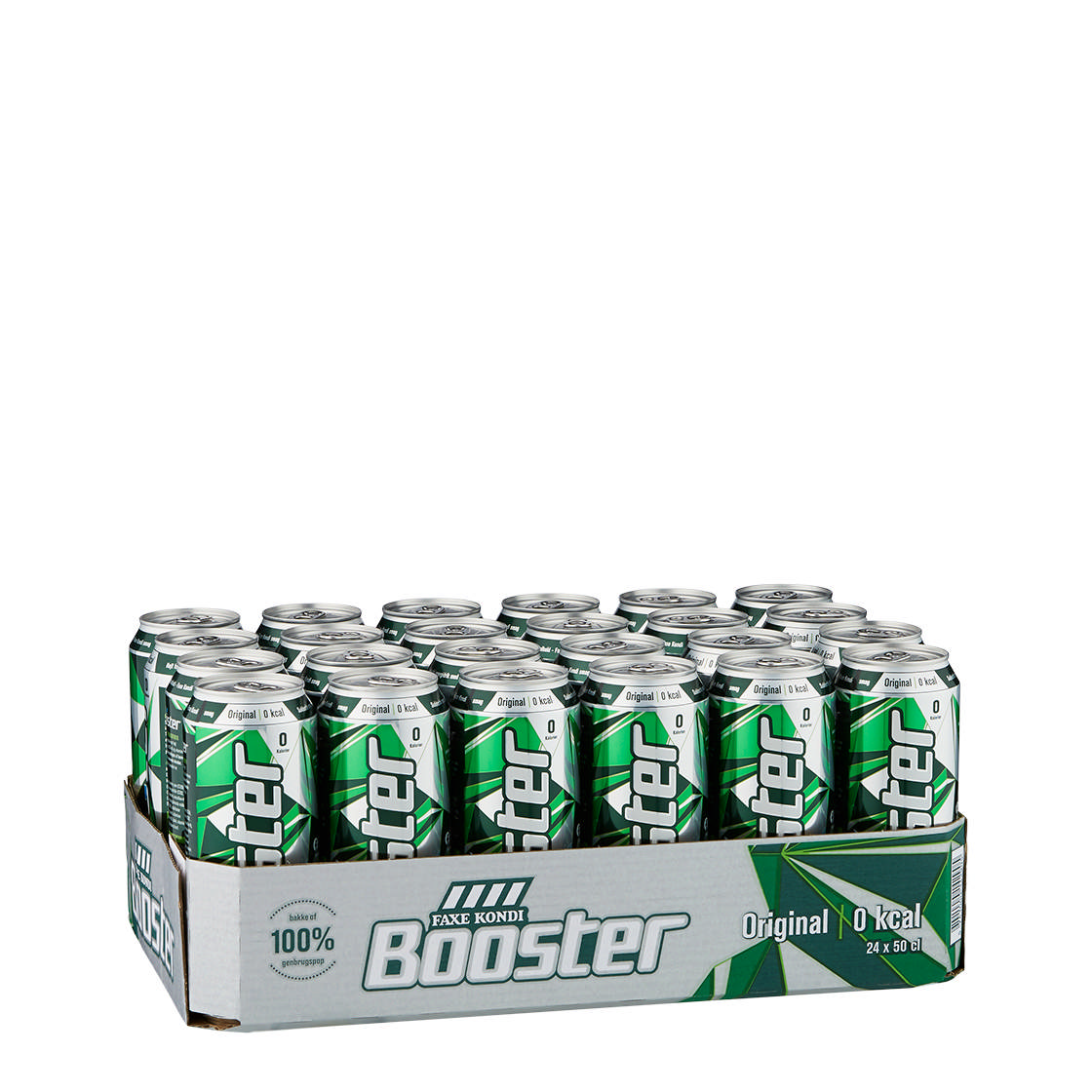 Faxe Kondi Booster Free, Dåse (24x50cl +pant)