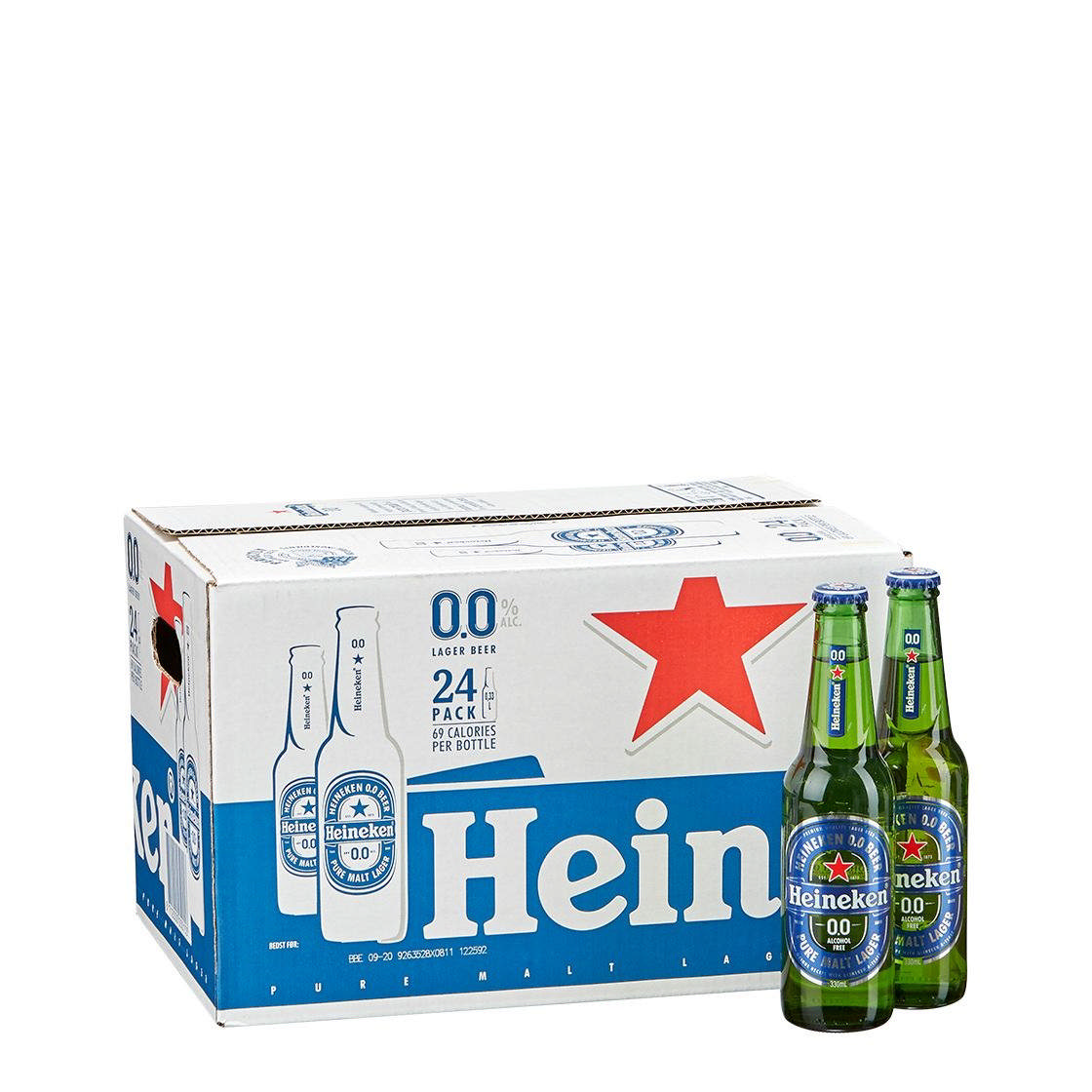 Heineken 0,0% (24x33cl +pant)