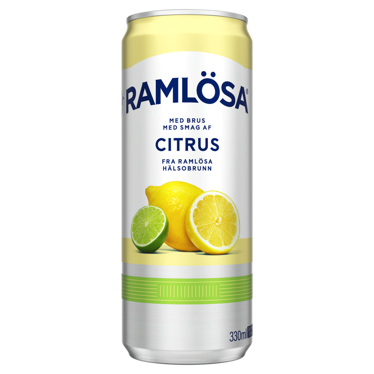 Ramlösa Citrus m/brus, Dåse, Sleek (24x33cl +pant)