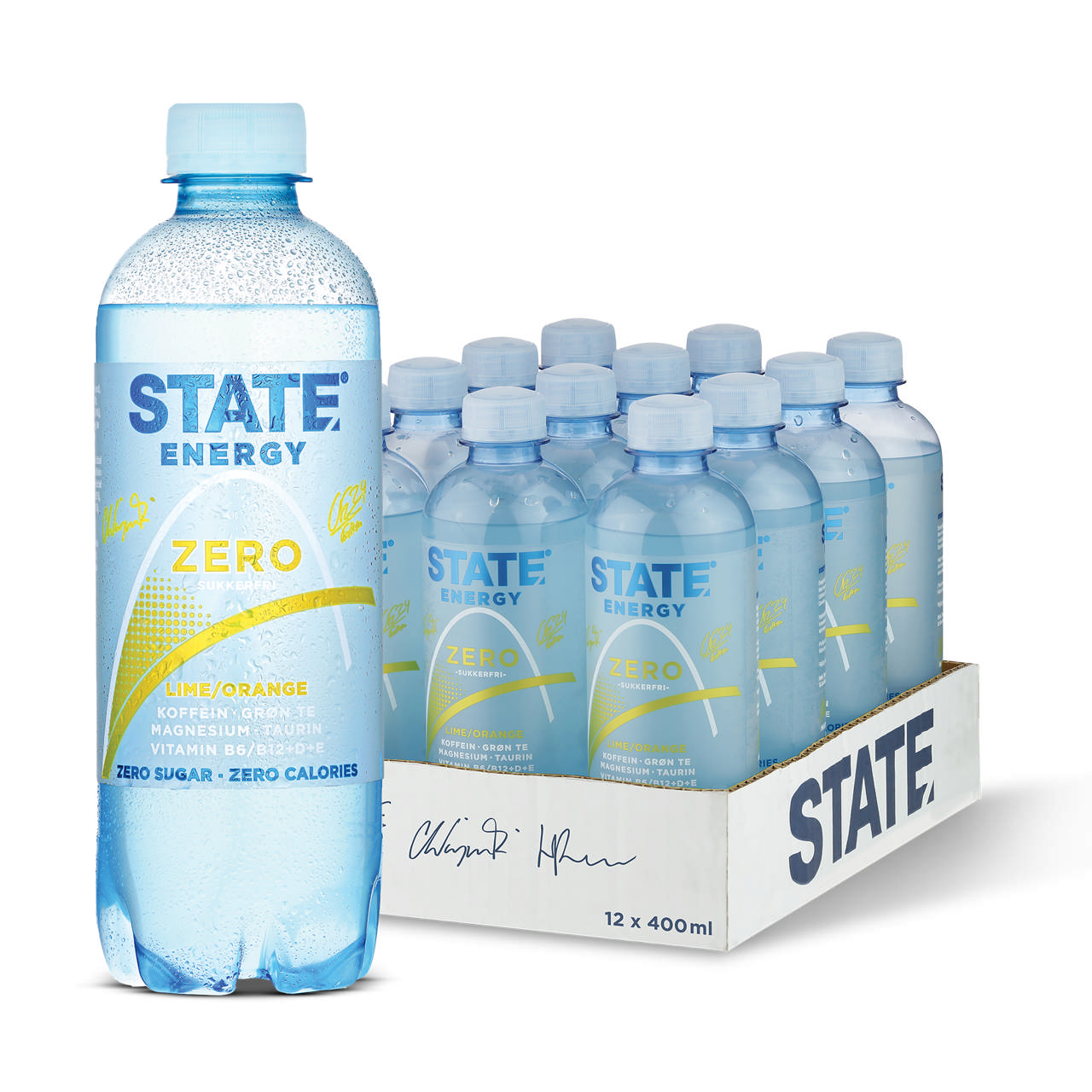 State Energy Lime/Orange Zero (12x40cl +pant)