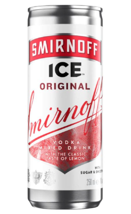 Smirnoff Ice Original, Dåse (24x25cl +pant)