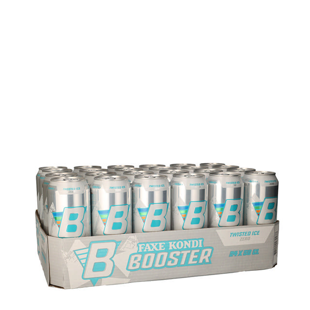 Faxe Kondi Booster Twisted Ice, Dåse(24x50cl+pant)