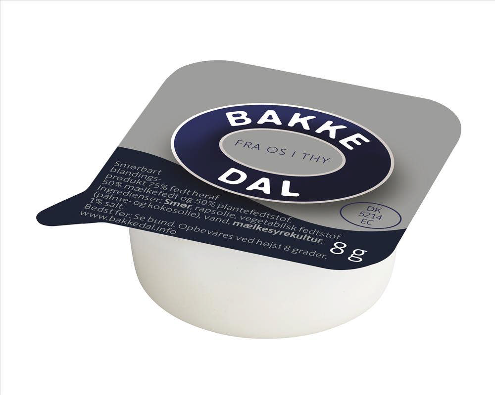 Smørbrikker, Lurpak, 8gr (100 stk/pk)