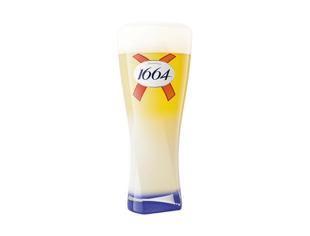 Kronenbourg 1664, Ølglas 50cl. (6 stk/ks)