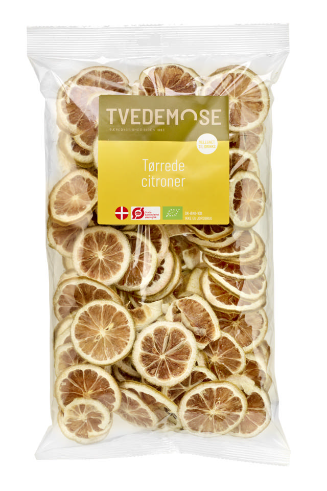 Tørret frugt, Citron, 200gr, ØKO