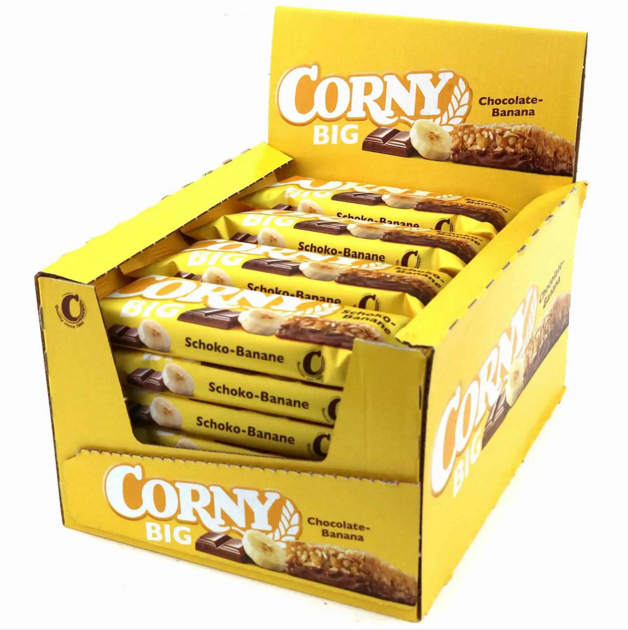 Müslibar, Corny Big Chokolade & Banan (24x50gr)