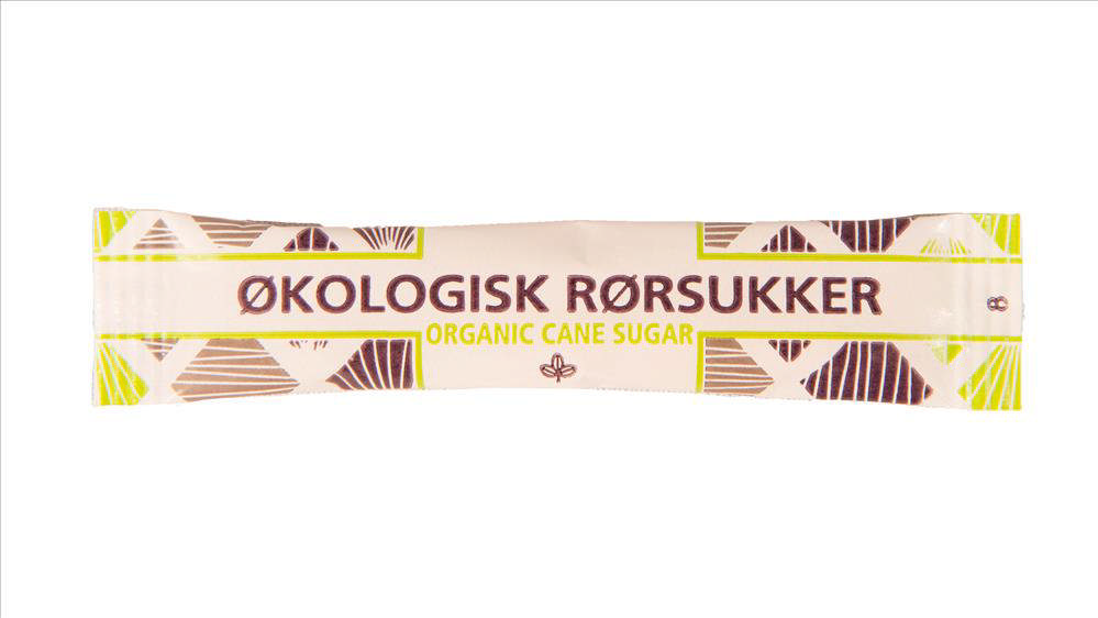 Rørsukker, sticks (1000x3g) Fairtrade, ØKO