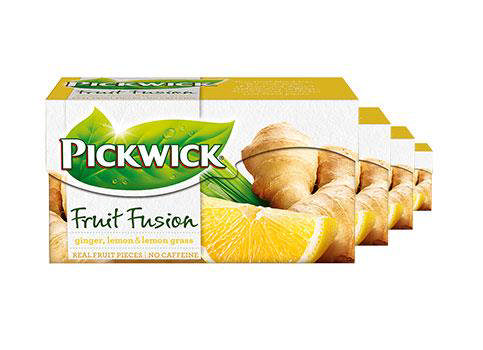 The, Pickwick Ingefær/Lemon/Citron (12x20 breve)