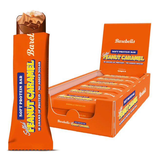 Barebells Proteinbar, Soft Saltet Peanut (12x55g)