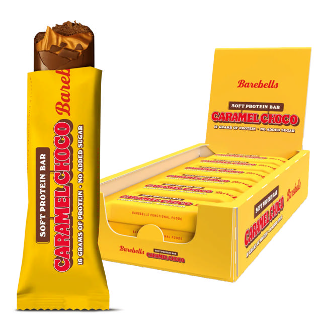 Barebells Proteinbar, Soft Caramel Choco (12x55g)