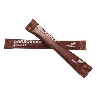 Rørsukker Sticks, 3gr (1000 stk/ks)