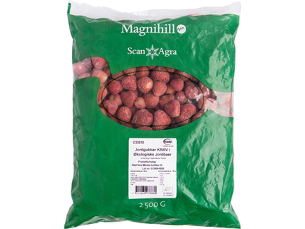 Jordbær, Frosne, 4x2,5kg