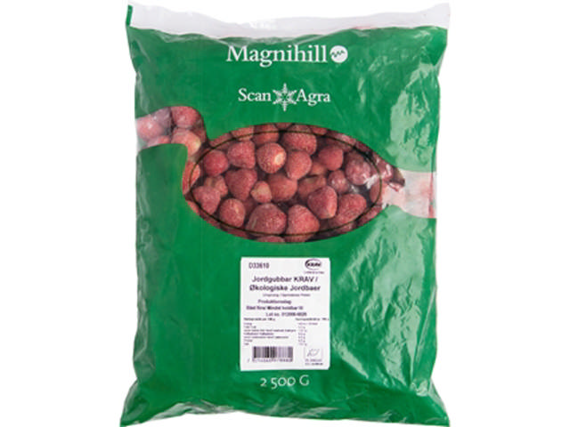 Jordbær, Frosne, 4x2,5kg