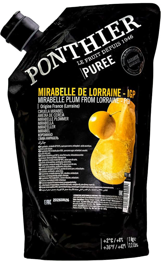 Ponthier Frugtpuré Mirabelle, 1kg