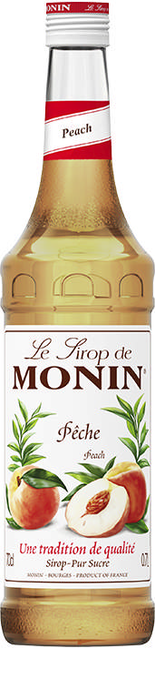 Monin Syrup Peach / Fersken (+pant)