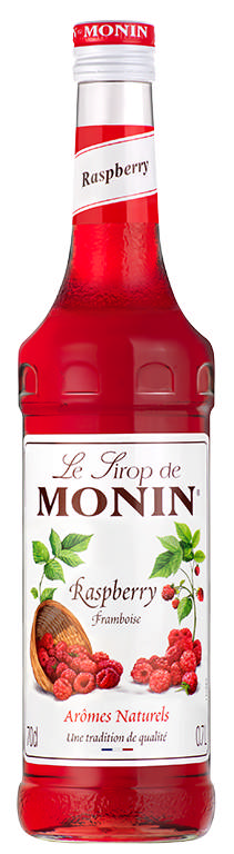 Monin Syrup Raspberry / Hindbær (+pant)