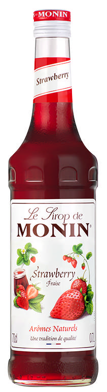 Monin Syrup Strawberry / Jordbær (+pant)
