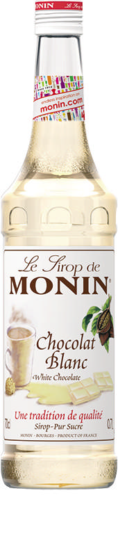 Monin Syrup White Chocolate / Hvid Chokolade