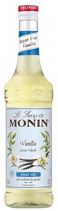 Monin Syrup Vanilla / Vanille, Sukkerfri