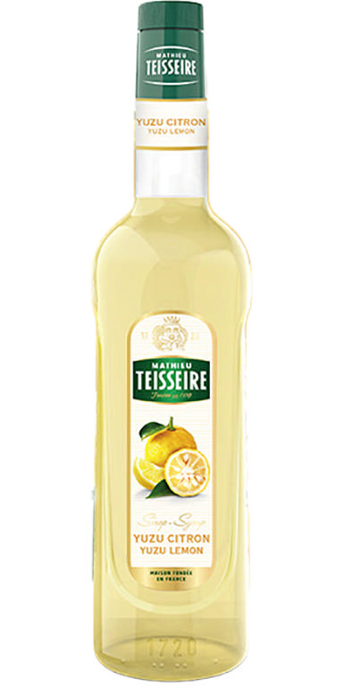 Mathieu Teisseire Syrup Yuzu Lemon (+pant)