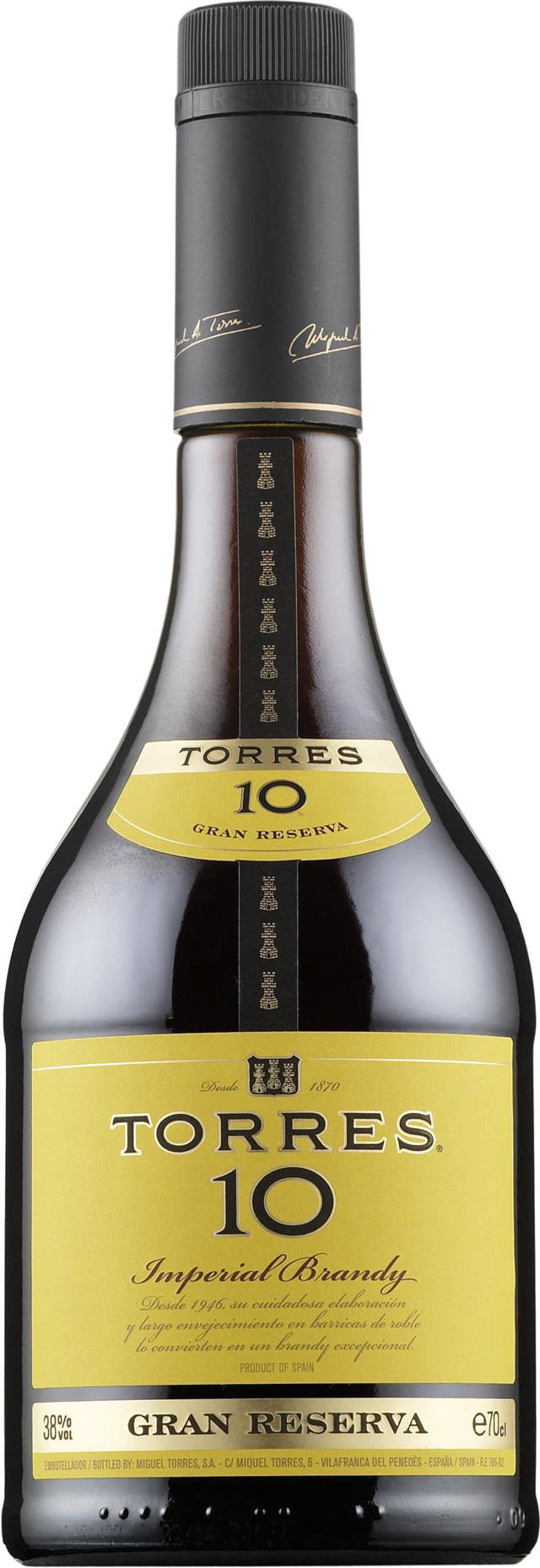 Torres 10 Gran Reserva Imperial Brandy