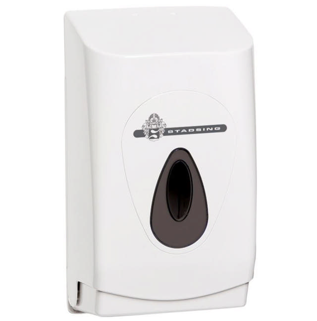 Dispenser, WeCare, Toiletpapir i ark