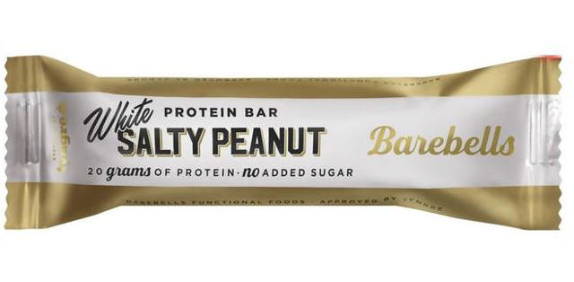 Barebells Proteinbar, White Salty Peanut (12x55g)